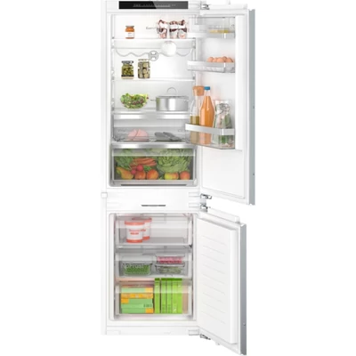 Bosch KIN86ADB0 Serie6 alulfagyasztós hűtőszerkény, NoFrost,184+76 l nettó űrtartalom, VitaFresh fiók páratartalom-szabályzással