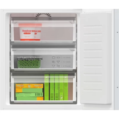 Bosch KIN86VFE0 Serie4 alulfagyasztós hűtőszerkény, 184+76 l nettó űrtartalom, VitaFresh XXL,NoFrost