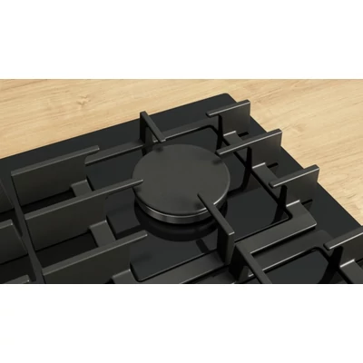Bosch PPP6A6I40 Serie6  gázfőzőlap, 60 cm, fekte edzett üveg, FlameSelect 