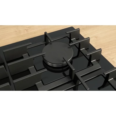Bosch PRP6A6H40 Serie8  gázfőzőlap, 60 cm, Fekete edzett üveg, Home Connect & Hob-Hood Control,FlameSelect 