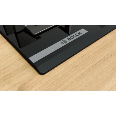 Bosch PRP6A6H40 Serie8  gázfőzőlap, 60 cm, Fekete edzett üveg, Home Connect & Hob-Hood Control,FlameSelect 
