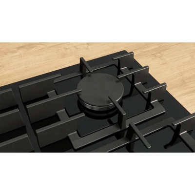 Bosch PRS9A6H40 gázfőzőlap, 90 cm, fekete edzett üveg, Home Connect & Hob-Hood Control,5 gázégő,WOK égő,FlameSelect