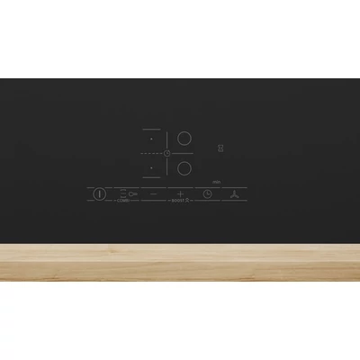 Bosch PVS81AB16E Serie4 indukciós főzőlap beépített elszívóval, 80 cm, CombiInduction ,TouchSelect