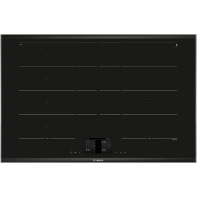 Bosch PXY875KW1E Serie8  indukciós főzőlap, TFT kijelző, automatikus FlexInduction zóna