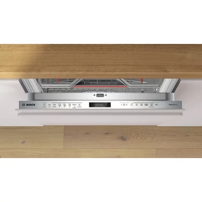 Bosch SMD6ECX21E Serie 6 teljesen integrálható mosogatógép, 14 teríték, EfficientDry szárítás , OpenAssist