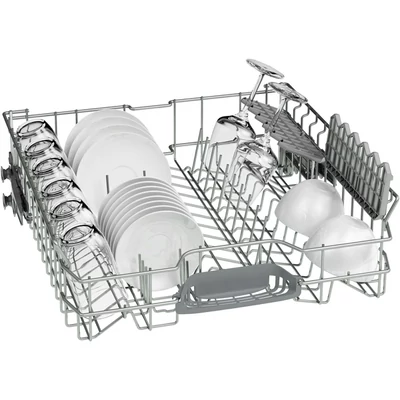 Bosch SMI2HVS02E Serie 2, Félig beépíthető mosogatógép, 60 cm, Szálcsiszolt acél 