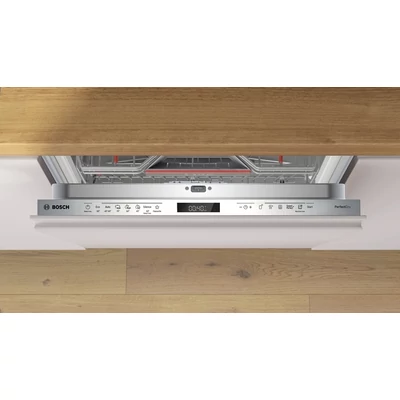 Bosch SMV6ZCX25E Serie 6 teljesen integrálható mosogatógép, PerfectDry zeolith szárítás, TimeLight