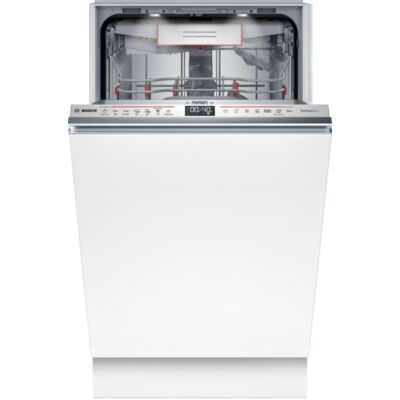 Bosch SPV6YMX08E Serie6 teljesen beépíthető mosogatógép, 45 cm széles, 10 teríték,PerfectDry Zeolith szárítás
