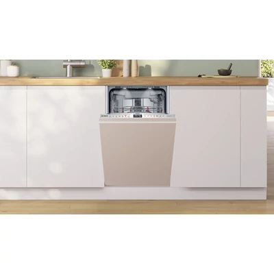 Bosch SPV6ZMX17E, Beépíthető mosogatógép, 45 cm,  Serie 6