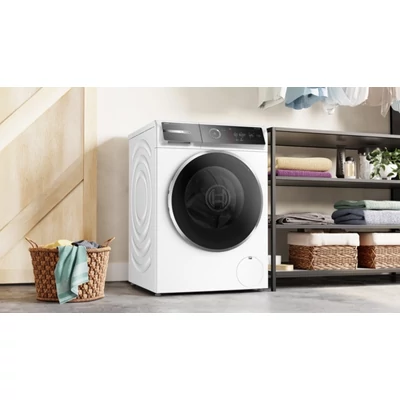Bosch WGB266A5BY Serie8 elöltöltős mosógép, 11 kg ,  i-DOS, IronAssist ,  1600 ford/perc