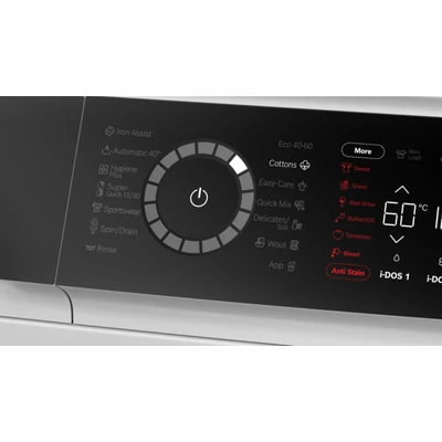 Bosch WGB266A5BY Serie8 elöltöltős mosógép, 11 kg ,  i-DOS, IronAssist ,  1600 ford/perc
