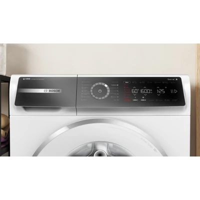 Bosch WGB266A6BY Serie8 elöltöltős mosógép,  11 kg ,  i-DOS, IronAssist, 1600 ford/perc