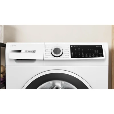 Bosch WGJ244A2BY Serie6 mosógép, IronAssist gőzprogram és opció , 9 kg,1400 ford/perc,i-DOS automatikus adagolás