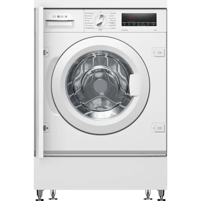 Bosch WIW28542EU Seri 8 beépíthető  elöltöltős mosógép, 8 kg, max. 1400 fordulat/perc, AquaStop