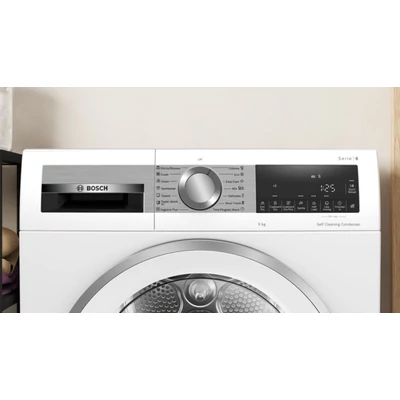 Bosch WQG24591BY Serie 6 szárítógép, 9 kg , Öntisztító kondenzátor  ,AutoDry 