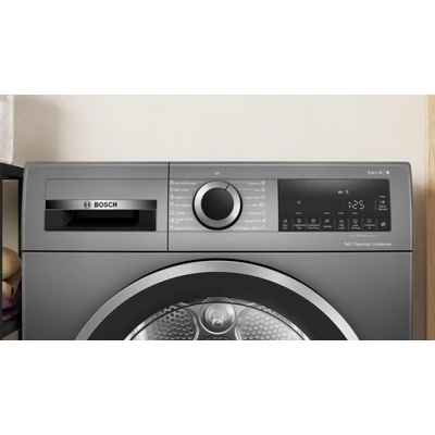 Bosch WQG245DREU Serie 6 szárítógép, 9 kg, Öntisztító kondenzátor , AutoDry 