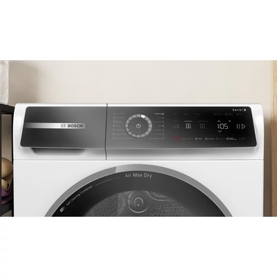 Bosch WRB247CNBY Serie 8 szárítógép, 9 kg , SelfCleaning öntisztító kondenzátor, IronAssist gőzprogram 
