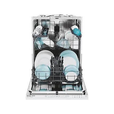 CANDY CI 3C7L0W beépíthető mosogatógép, 13 teríték,  automatikus ajtónyitás