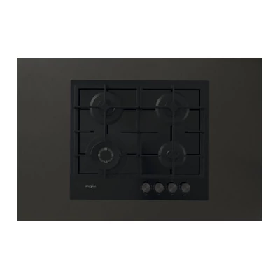 Whirlpool GOFL 629/NB beépíthető gáz főzőlap, 4 gázégő, fekete üveg