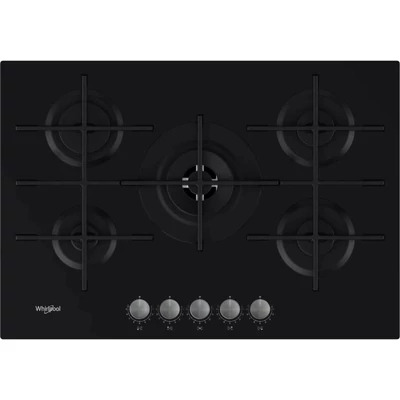 Whirlpool GOWL 728/NB, 73 cm, 4 gázégő + 1 WOK égő, automata szikragyújtás