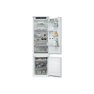 Haier EHBQW5519E kombi hűtőszekrény,beépíthető, 2 ajtós, világítás LED, energiaosztály E, fehér szín,284liter 