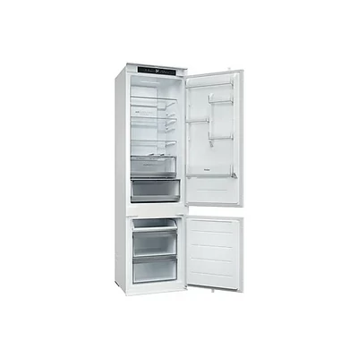 Haier EHBQW5519E kombi hűtőszekrény,beépíthető, 2 ajtós, világítás LED, energiaosztály E, fehér szín,284liter 