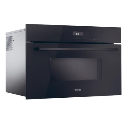 Haier H38DMWID26NB beépített, mikrohullámú sütő + grill funkció, 34 literes, fekete