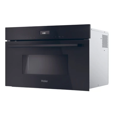 Haier H38DMWID26NB beépített, mikrohullámú sütő + grill funkció, 34 literes, fekete
