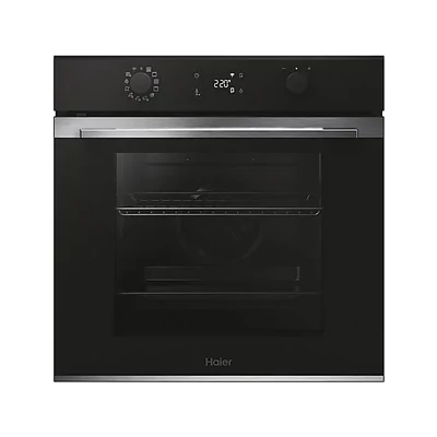 Haier H6 ID25B3LHTX beépíthető sütő, hőlégbefúvás, 78 liter, hidrolitikus, 12 funkciókat, Hozzáadott gőz Távezzérlés és extra tartalom (WiFi), energiaosztály A++, rozsdamentes acél szín, M x M x S (mm) 595X595X568