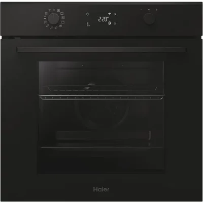 Haier H6 ID2P3B3EHTB ID series 2, beépíthető sütő, hőlégbefúvás, 78 liter, hidrolitikus, 11 funkció, távvezérlés és extra tartalom (WiFi),