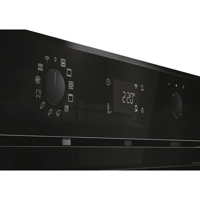 Haier H6 ID2P3B3EHTB ID series 2, beépíthető sütő, hőlégbefúvás, 78 liter, hidrolitikus, 11 funkció, távvezérlés és extra tartalom (WiFi),