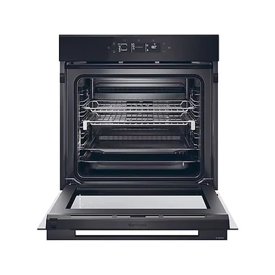 Haier H6 ID46G3YTB, ID Series 4 beépíthető sütő,hőlégbefúvás, 78 liter, pirolitikus + hidrolitikus, 20 funkciók, távezzérlés és extra tartalom (WiFi), energiaosztály A++, fekete szín, 