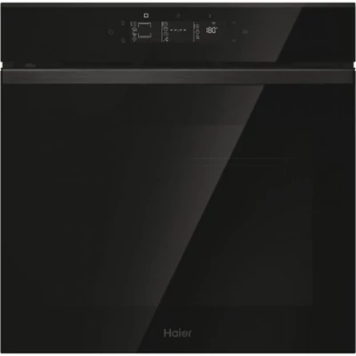 Haier H6 ID66G5YTB beépíthető sütő,ID series 6,hőlégbefúvás,78 liter, pirolitikus + hidrolitikus tisztítás,20 funkciók, távezzérlés és extra tartalom (WiFi), energiaosztály A++, fekete szín