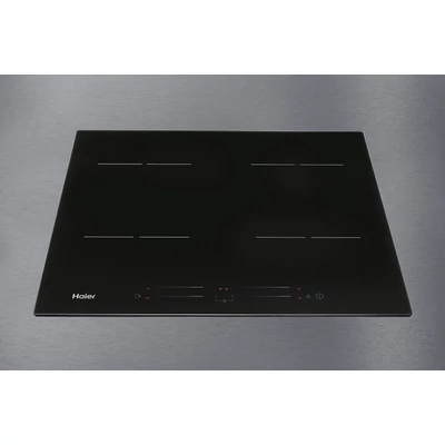 Haier HAISJ64MC Series 2 indukciós főzőlap, 4 zóna, fekete szín, főzőlap anyaga: kerámia felület, M x M x S (mm): 590x520x60