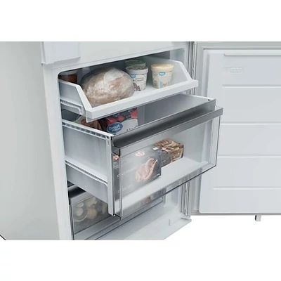 Haier HBQW7519D XL beépíthető alulfagyasztós hűtőszerkény,Humidity Zone,Total No Frost