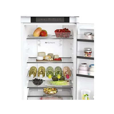 Haier HBW5519E kombi hűtőszekrény,beépíthető, 2 ajtós, világítás LED, energiaosztály E, fehér szín,281liter