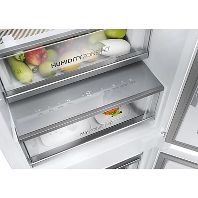 Haier HBW7519C alulfagyasztós hűtőszekrény , XL magasság. LED, C energiaosztály 