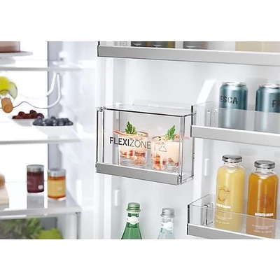 Haier HBW7519C alulfagyasztós hűtőszekrény , XL magasság. LED, C energiaosztály 