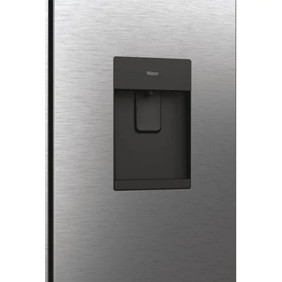 Haier HCW7819EHMP Szabadon álló, 4 ajtós, No Frost, világítás LED, energiaosztály E, platina inox, M x M x S (mm) 830x669x1900 