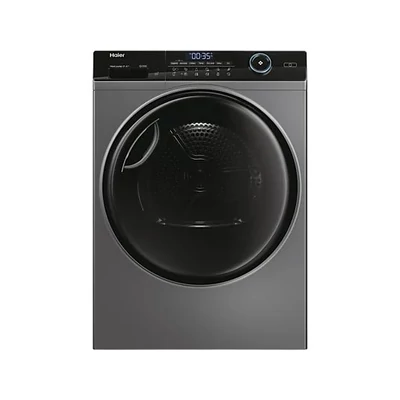Haier HD80-A3959R-S szárítógép szabadon álló, 8 Kg, inverteres hőszivattyú, antracit
