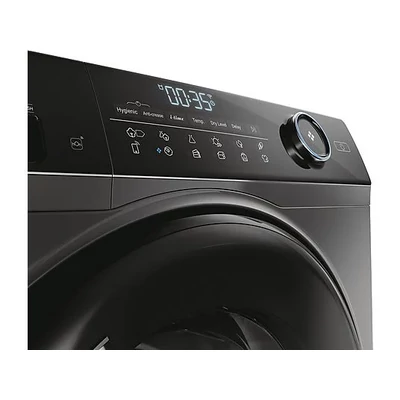 Haier HD80-A3959R-S szárítógép szabadon álló, 8 Kg, inverteres hőszivattyú, antracit