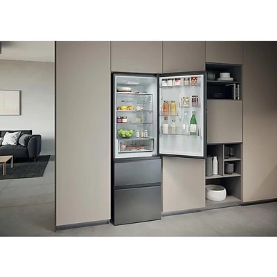 Haier HTR3618CNMG alulfagyasztós szabadonálló hűtőszekrény,NoFrost, Fresh Zone