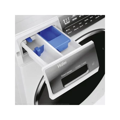 Haier HW100-B14979NU1S Szabadonálló, 10 Kg, 1400 ford./perc, Motor Direct Motion, energiaosztály A, fehér, 14 program, Szé x Mé x Ma (mm) 595x583x850