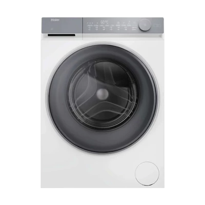 Haier HW100-B14367U1-S elöltöltős mosógép, szabadon álló, 10 Kg, 1400 ford./perc, Motor Direct Motion, energiaosztály A, fehér, 14 program, Szé x Mé x Ma (mm) 595x598x850