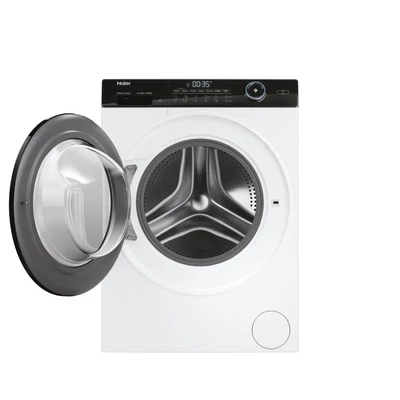 Haier HW80-B14959TU1-S Keskeny elöltöltős mosógép,  8 Kg, 1400 ford./perc, Direct Motion motor,