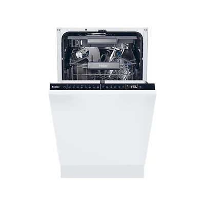 Haier XI1C3TB2FB beépíthető mosogatógép, teljesen integrált, 11 teríték, energiaosztály C, 8 program, M x M x S (mm) 448x575x816