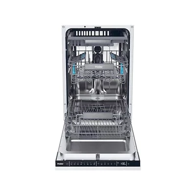 Haier XI1C3TB2FB beépíthető mosogatógép, teljesen integrált, 11 teríték, energiaosztály C, 8 program, M x M x S (mm) 448x575x816