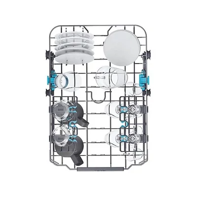 Haier XI1C3TB2FB beépíthető mosogatógép, teljesen integrált, 11 teríték, energiaosztály C, 8 program, M x M x S (mm) 448x575x816