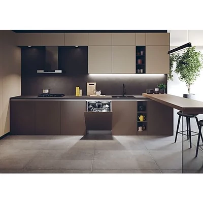 Haier XI 6C4S3FSB beépíthető mosogatógép,teljesen integrált, 16 teríték, energiaosztály C, 10 program, M x M x S (mm) 597x555x818