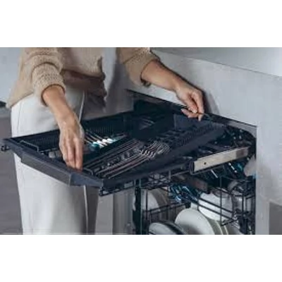 Haier XS 4A4M3PB1Teljesen integrált, 14 teríték, energiaosztály A, 10 program, automatikus ajiónyitás, padló info világítás, Wifi, M x M x S (mm) 597x555x818